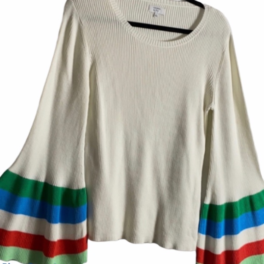 Crown & Ivy Oversized Bell Sleeve Top